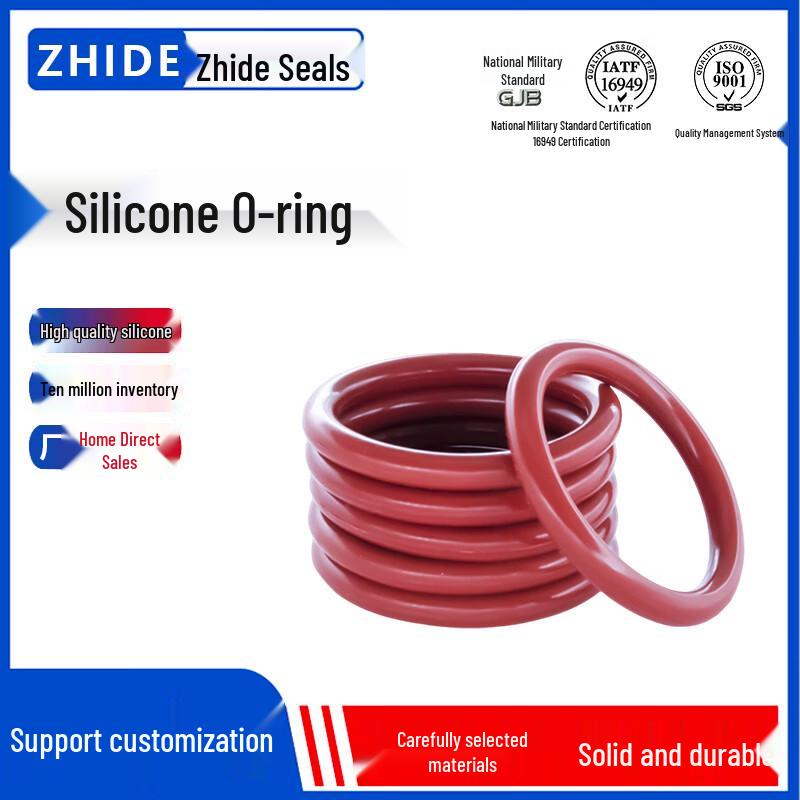 ZHIDE High-Temperature Resistant Silicone O-Ring 190x5mm