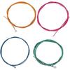 Bass Strings, Portable Bass Guitar Strings Four Color Electric Bass Strings, For Bass Beginner Band Musical Instrument Repair Piano Shop