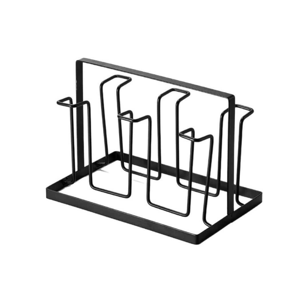 With Tray Tea Cup Rack Durable Water Cup Shelf Cup Accessories Glass Cup Stand Gift