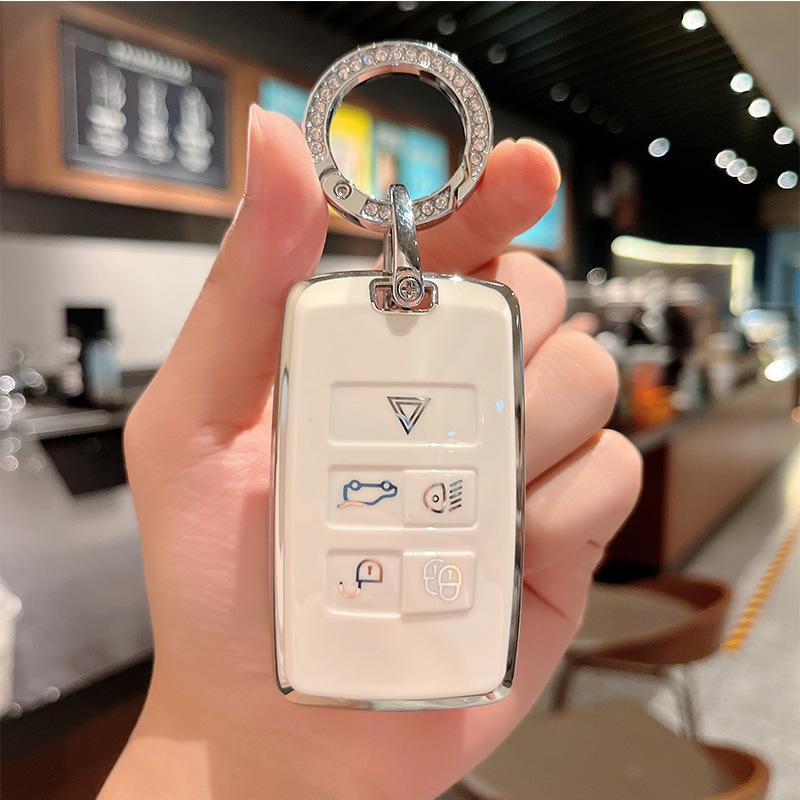 Premium Jaguar Key Case for XEL, XFL, F-Pace, I-Pace, F-Type, and XJ