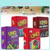 Uno No Flip Mercy Card Board Game Toy Family Party Prop Kids Gifts Box Iron