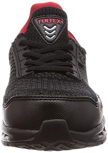 Tartex AZ51652 Safety Shoes, Work Shoes, JSAA Class B, Resin Toe Cap, Oil Resistant, Breathable, Cushioned, Knit, 3E, Men's, Black, Size 26.5cm
