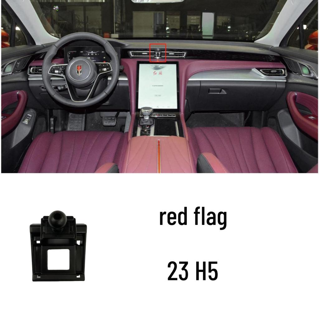 Hongqi Car Phone Holder Mount for H5, HS5, HS7, H9 Models