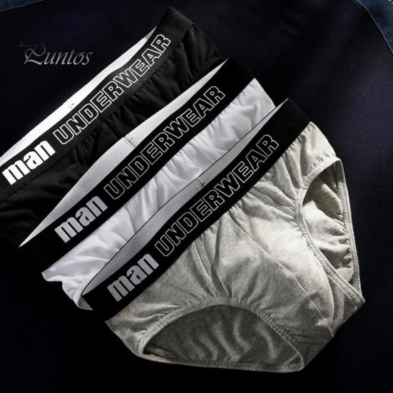 Herren Slips Mittelhoher Schnitt Dreidimensionales U-konvexes Design Unterwäsche Patchwork Farbe Buchstabendruck Höschen