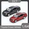 DCT 1:64 Toyota Crown Athlete Alloy Die Casting Car Model Boy Toy Birthday Gift Desktop Decoration