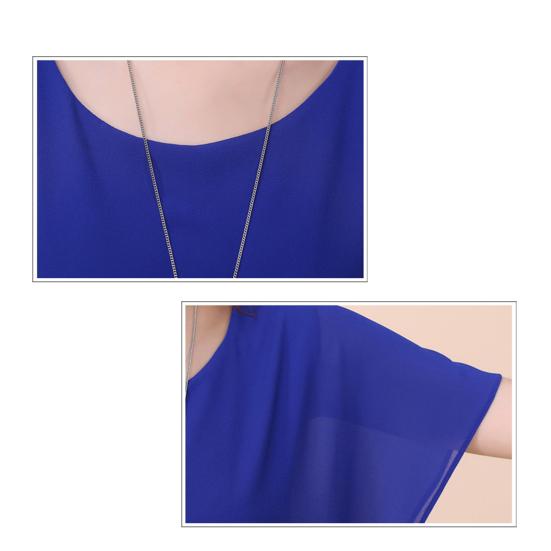 Damen Sommer Tops O-Ausschnitt Kurzarm Chiffon Tops Lockere Passform Einfarbig Dünne Pullover Tops Lässige Büroarbeitsoberteile