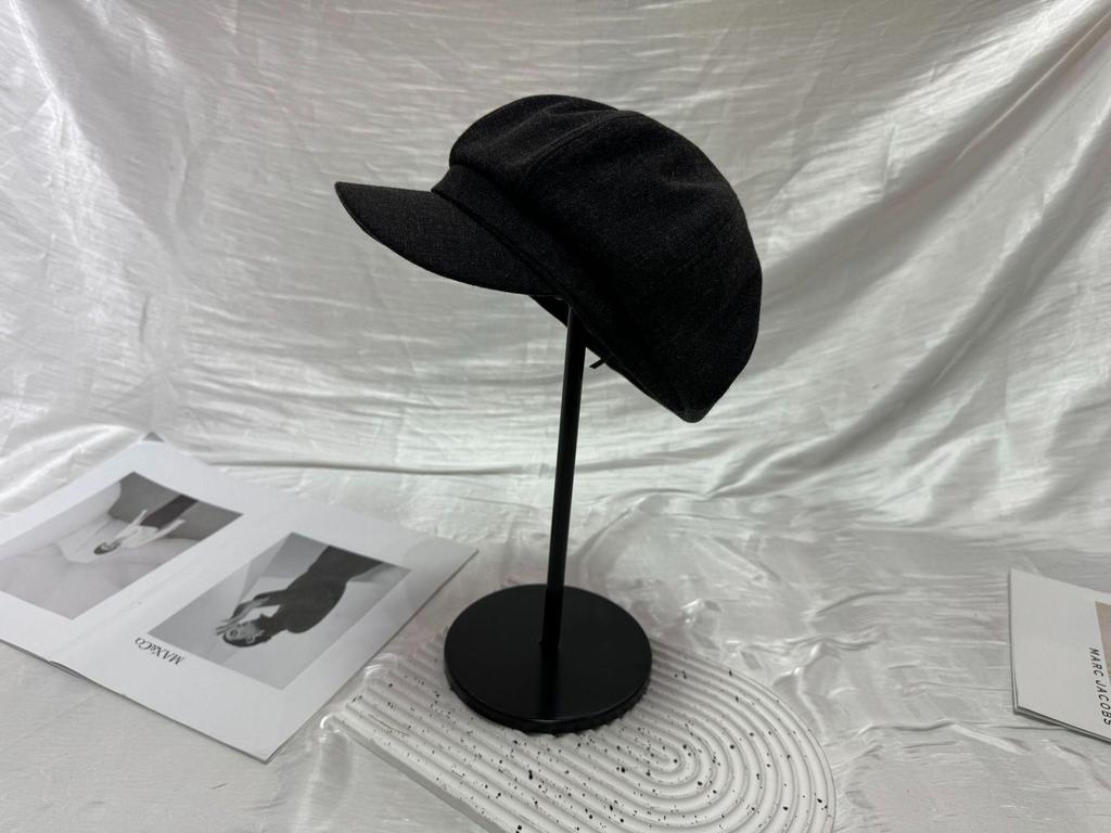 High-Quality Solid Color Octagonal Beret - 2025 Autumn Collection: Sweet, Literary-Inspired Cap