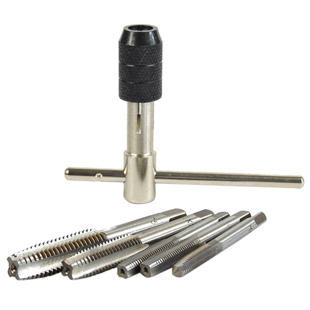 Tap Handle Thread Ratchet Tap Handle With Best Design Ratcheting Tap Handle Set 7pcs Set Alloy Steel T Handle Ratchet Thread Hand Screw Tap Drill Tapping Tap Handle Screws Tap Handle Thread Ratchet Tap Handle With Best Design Ratcheting Tap Handle Set 7pcs Set Alloy Steel T Handle Ratchet Thread Hand Screw Tap Drill Tapping Tap Handle Screws