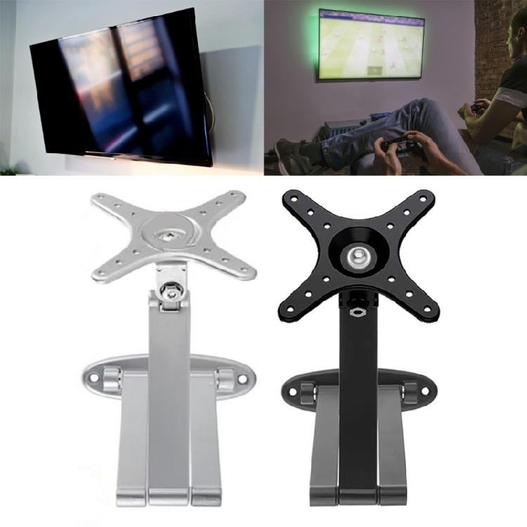 Rameno pro nástěnný držák obrazovky 360° rotace Úspora místa Pro obrazovky 10-27 palců, Plně nastavitelné s bezpečným kovovým držákem