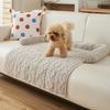Skin Friendly Non-Slip Pet Sofa Bed Wear-resistant Thickened Pet Blanket with Pillow Scratch Resistant Cat Bed Mat Indoor