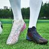 Fotballsko Høytopp Elastiske Sokker Munn, Lær Fekting Plen Gummi Kortspiker Fotballsko Barnefotballsko i stor størrelse