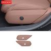 For Mercedes Benz C E GLC Class W206 X254 W214 Leather Car Seat Panel Cover Interior Decoration Modification Accessories