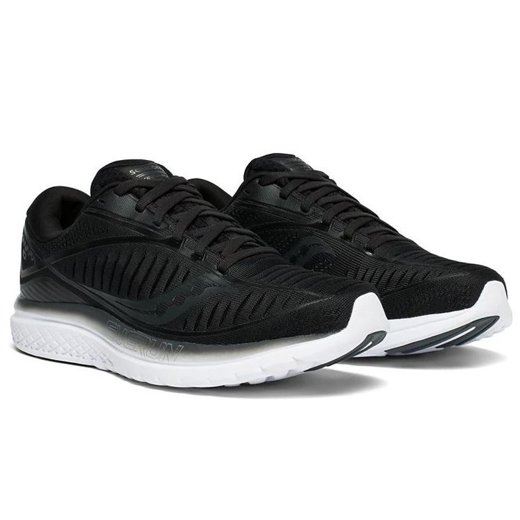 SAUCONY Kinvara 10 Lace-Up Low-Top Running Shoes Men Running Shoes Black S20467-5