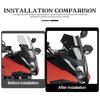 New Motorcycle Accessories Windscreen Windshield For Honda NC 750X NC750X NC 750 X 2025 2026 Wind Shield Screen Protector Parts
