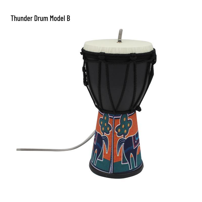 Sheepskin Thunder Drum - Percussion Instrument for Thunder Sound Effects