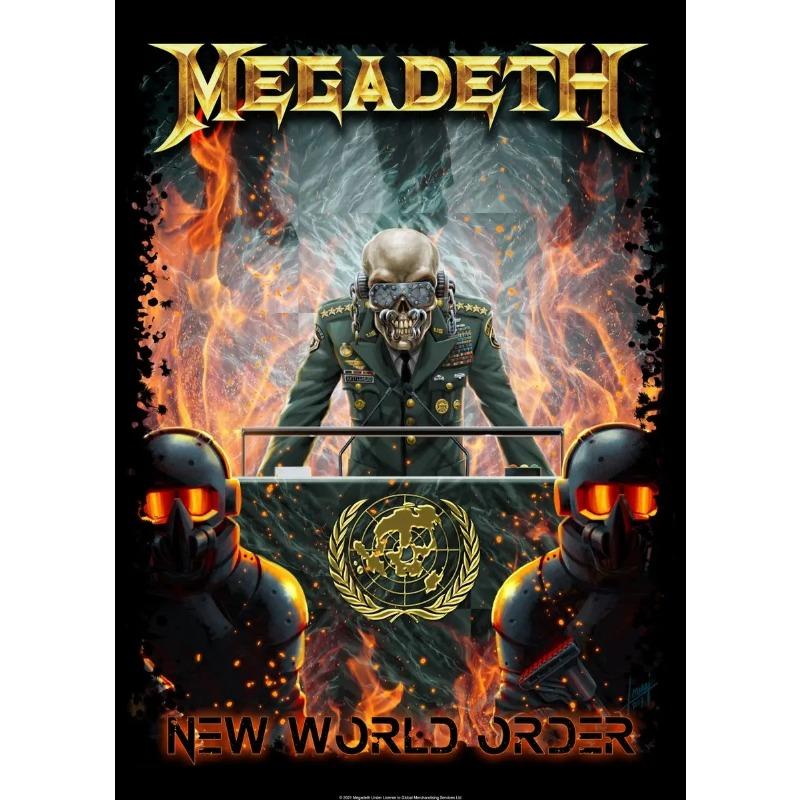 Vintage Heavy Metal Rock Band Megadeths Album Poster Canvas Painting and Prints Hip Hop Singer Wall Art for Home Room Decor Gift