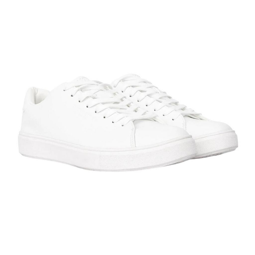 Duck and Cover Men's Kremes Leather-Look PU Trainers