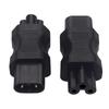IEC320 C8 auf C5 Konvertierungsstecker Elektrische USV Wechselstrom Steckdosenadapter Stecker C8 Stecker auf C5 Buchse