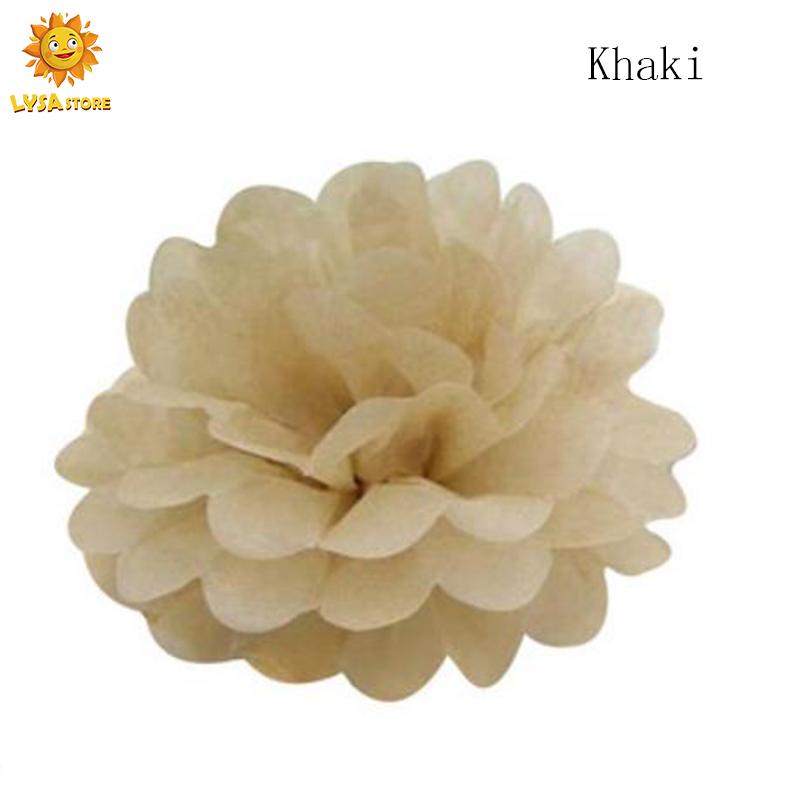 10inch 25cm European And American Party  Decorative Paper Flower Ball Handmade Garland For Wedding Dress Up Birthday Gathering
