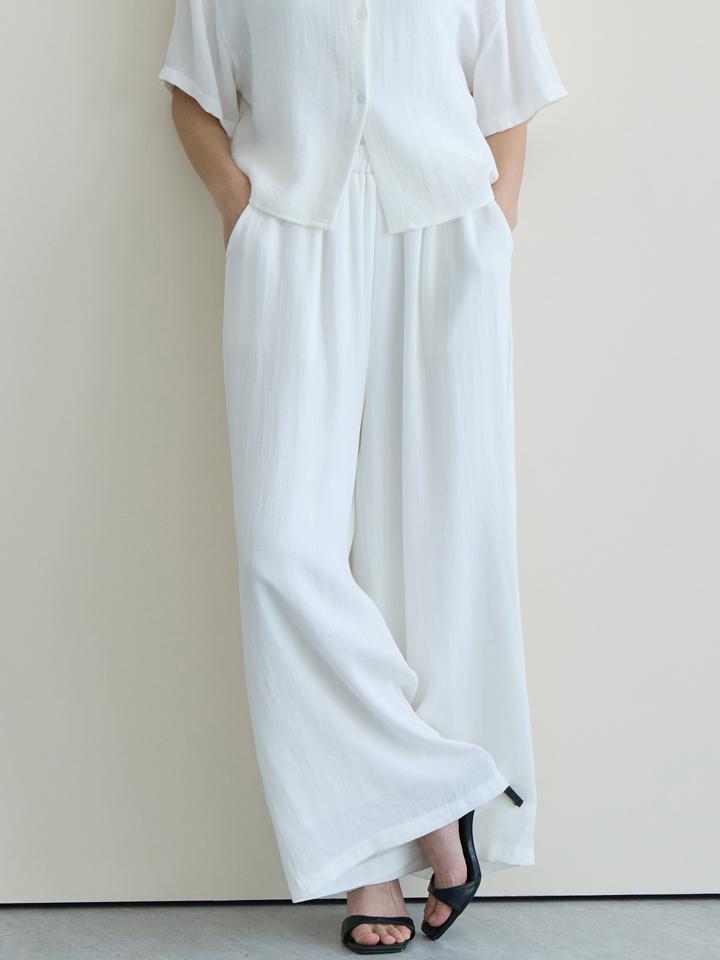 PAIGEFLYNN Wide Culotte Elastic Pants_S6Bpt001C