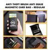 Men Wallet RFID Blocking Credit Card Holder Purse Male Money Bag For Opel Meriva Mokka Grandland Vectra Zafira Vivaro Antara