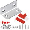 Magnetic Cabinet Catches Ultra Thin Door Strong Magnets Stopper Invisible Adhesive Drawer Magnet Lock for Kitchen Closet Closer