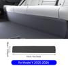For Tesla Model 3 Highland Y 2024-2026 Juniper Rear Seat Lower Protective Mat PU Anti-kick Pad Protector Cover Car Accessories