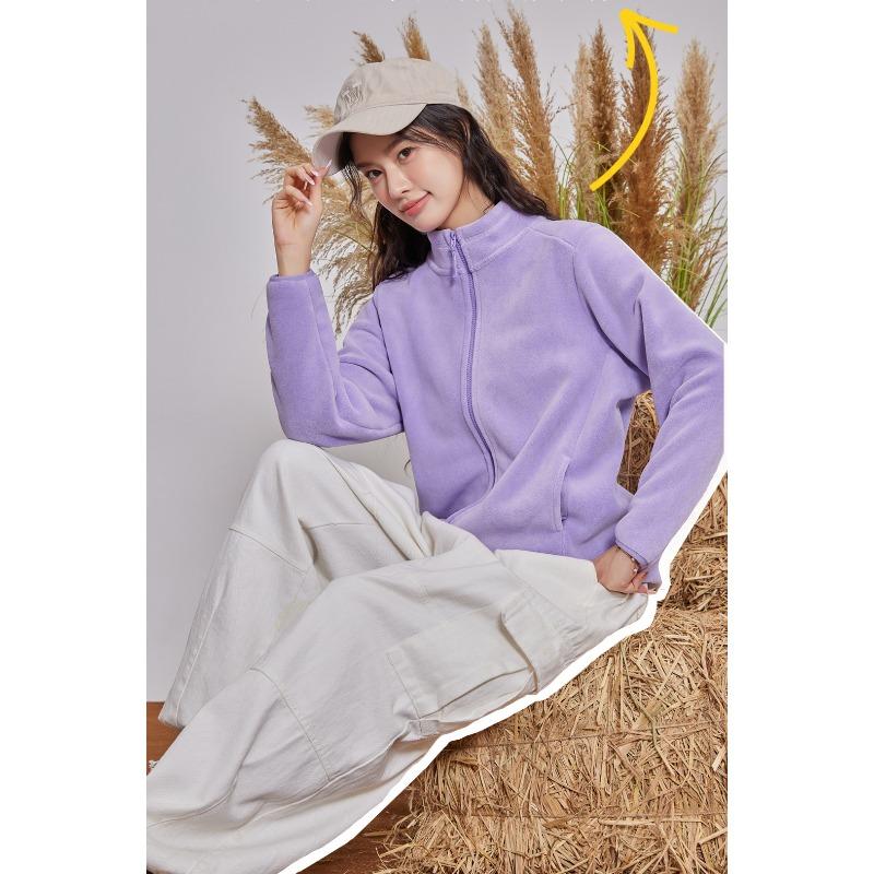 Women Fleece Jackets Sweatshirts Winter Coats Camping Hiking Jacket Outdoor Windproof Warm Clothes
