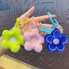1PC Handbag Ornaments Cute Lanyard Car Key Chain Fashion Stuffed Keychain Pendant Bag Charm Flower Accessories