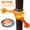 Universal Sewer Wrench Easy & Comfortable Grip Manual Tool Portable Hose Wrench Set Universal RVs Sewer Hose Wrench