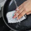 3Pcs New Generation Kitchen Cleaning Cloth Double-sided Silver Silk Cotton Thread Cleaning Cloth Dishcloth Cleaning Pad