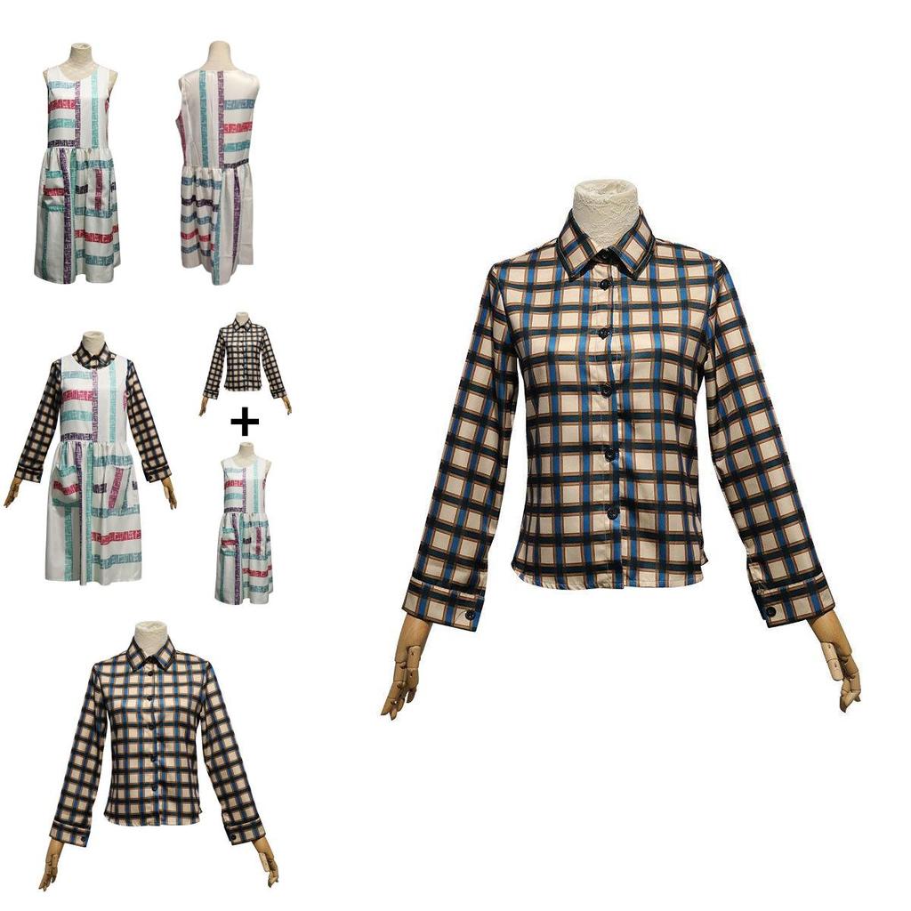 Sei der coolste Stranger Things Fan mit diesem Erwachsenen-Kostümset aus kariertem Hemd und Kleid