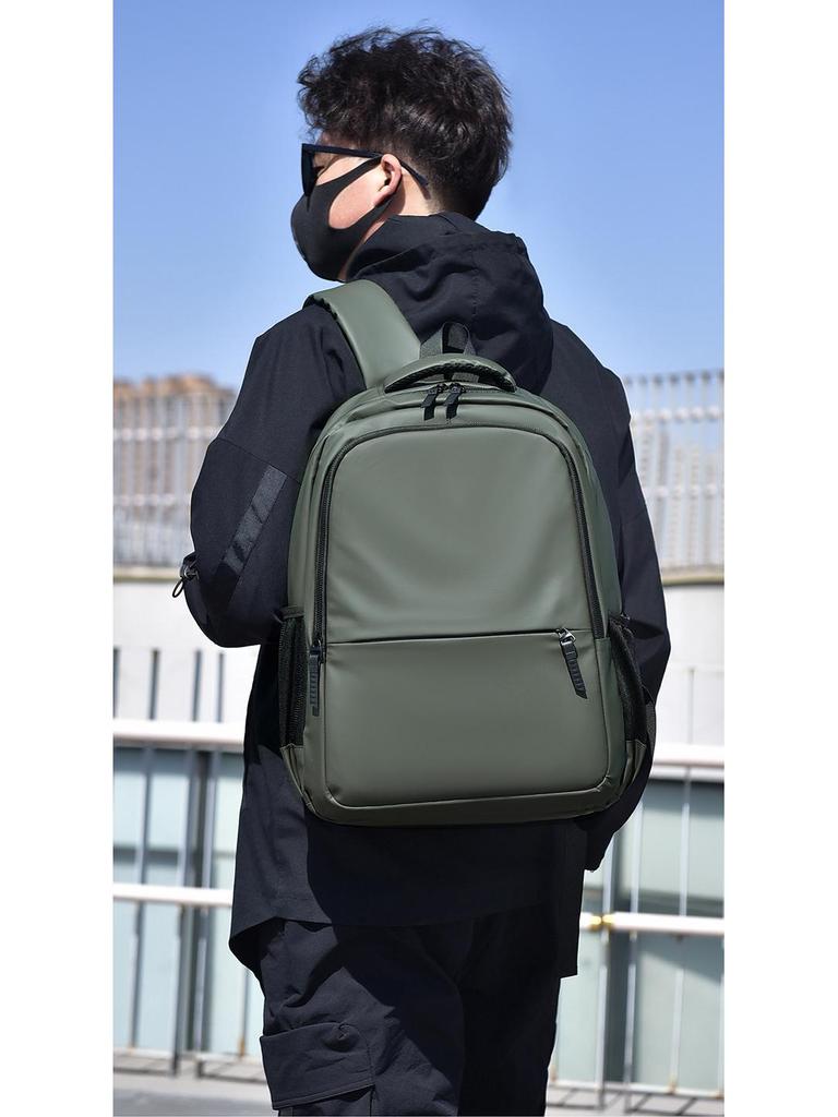 Sac à dos unisexe décontracté haut de gamme: Tendance, Imperméable, Prêt pour les déplacements, Compatible ordinateur portable pour le voyage