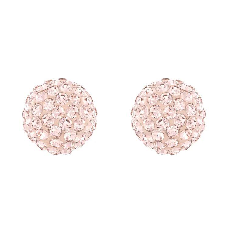 Swarovski Blow Minimalist Gold-Plated Earrings Women earrings 5528456 Box (Random Color),Pink