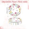 Dragonfly Wildflower Disposable Table Mats for Spring Weddings & Parties