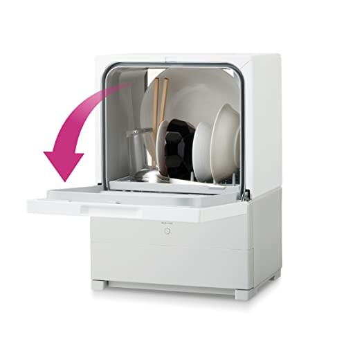 Panasonic Dishwasher Dryer SOLOTA NP-TML1-W Tank Type No Construction Required Compact Type Personal Dishwasher White
