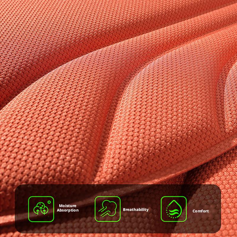 SEAMETAL Universal All-Season Car Seat Cushion, Latex Filled High-Elastic Breathable Seat Pad, Backless Anti-Fatigue Seat Protector