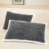 Accogliente Federa per Cuscino Morbida e Calda Double-Sided per l'Inverno - Decorazione Morbida e Calda per la Camera da Letto