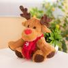 Christmas Elk Plush Toy Cartoon Stuffed Animal Toy Bedroom Gifts Decoration