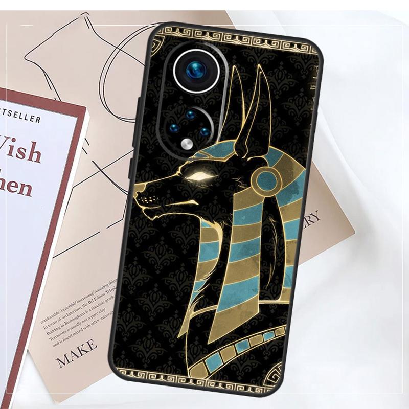 Egypt Nefertiti Anubis Ankh Case For Honor Magic 7 5 6 Lite V5 50 70 90 200 400 Pro X8a X8b X8c X9a X9b X9c X9d Cover