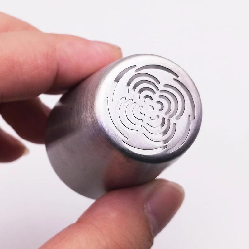 13pcs Russian Tulip Icing Piping Nozzles Stainless Steel Leaf Flower Cream Pastry Tip Kitchen Cupcake Cake Decorating Tools