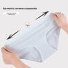 Bonaas Women's 7A Antibacterial Pure Cotton Mid-Rise Briefs 4-Pack