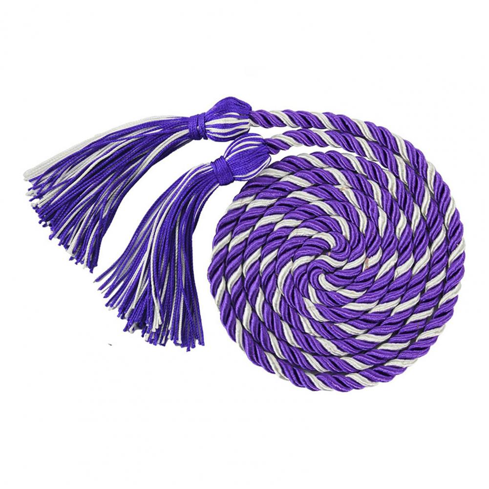Academic Honor Cord Graduation Honor Cords 67 Inch Braided Tassel Cords for College Graduates National Honors Ceremony