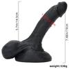 Female Masturbation Device Mixed Color Simulation Big Sucker Dildo Fake Penis Backyard Anal Plug Expansion Anus