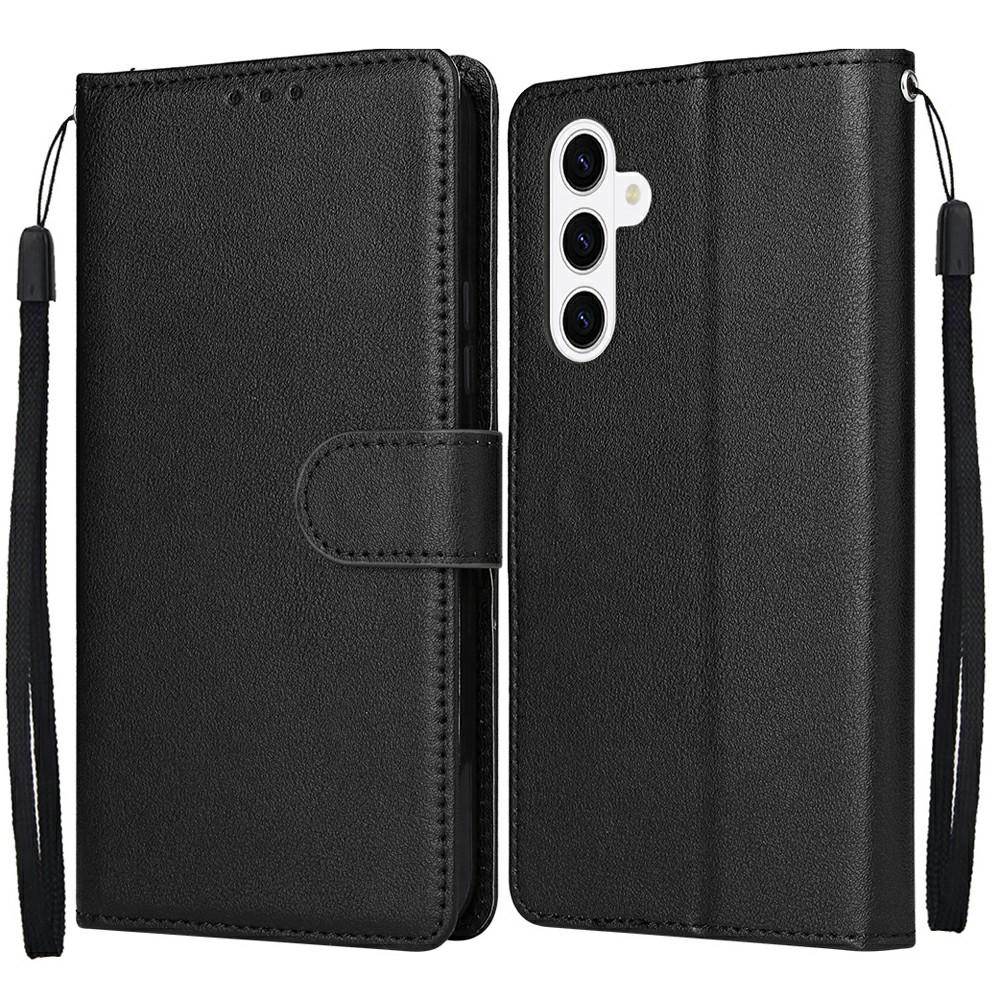 For Samsung Galaxy S26/S26 Pro Case Wallet Stand PU Leather Phone Cover with Wrist Strap