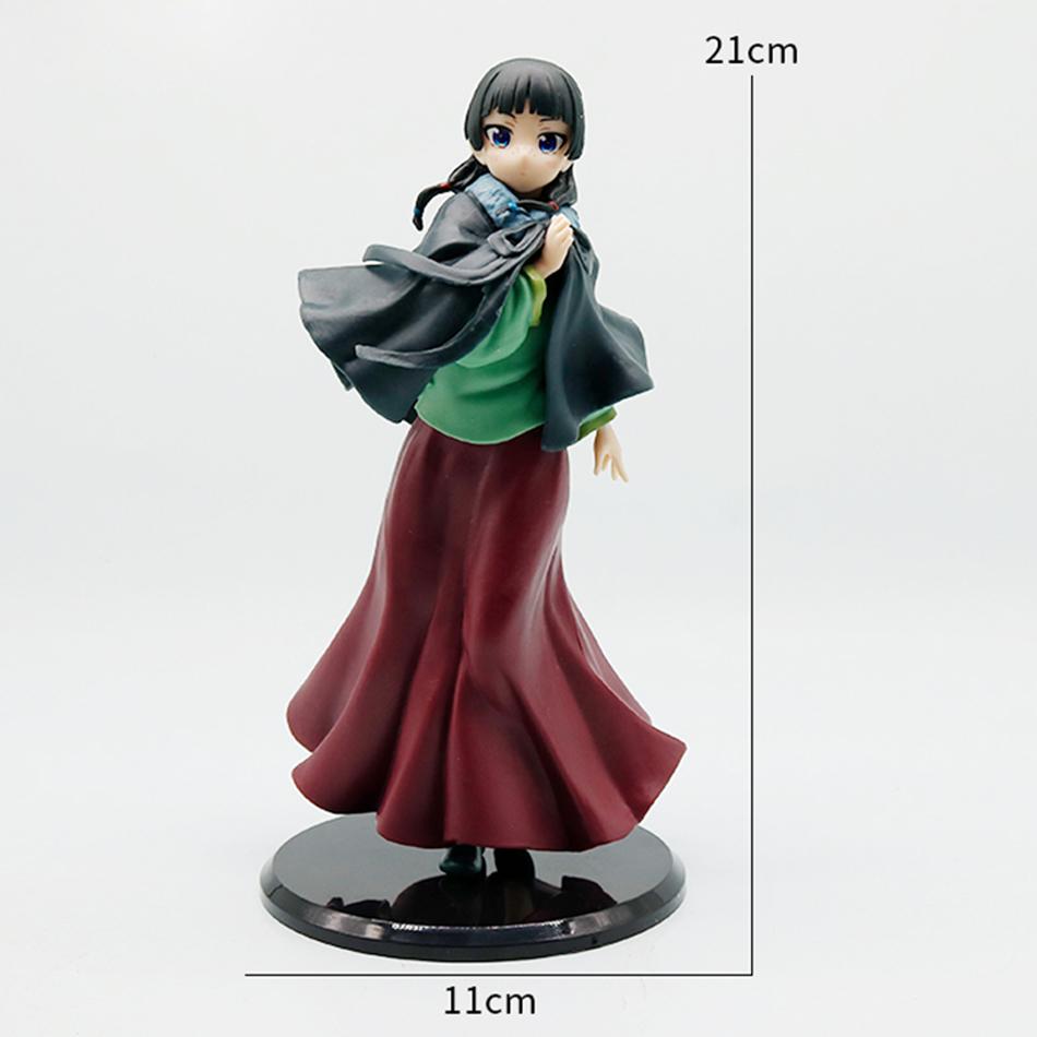 Maomao the Apothecary Diaries Season 2 Anime Figure 21cm PVC Model Toy with Cloak Action Figurine Doll for Collectors