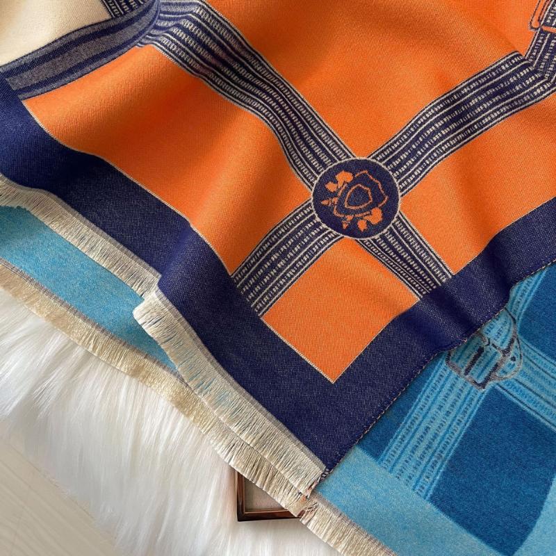 Sciarpa scialle in cashmere caldo invernale alla moda per le donne, design foulard da collo, pashmina, foulard da testa, bandana femminile