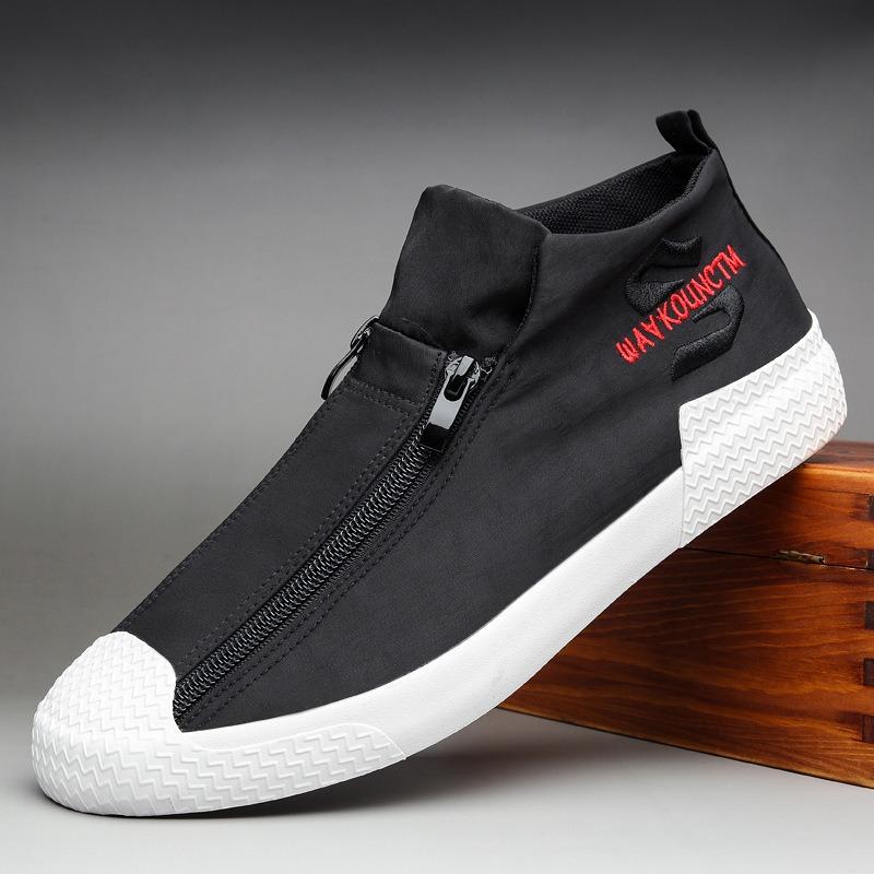 New men's canvas shoes trendy men's shoes cloth surface board shoes multi-color popular shoes sports and leisure shoes vulcanized shoes