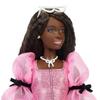 Barbie Deluxe Style Ribbon Sleeve Dress Doll Pink JJN75
