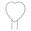 1Pc Plant Trellis Support Frame Heart-Shaped Vine Climbing Rack Iron Garden Plant Support Stake Stand Flower Garden Decor